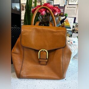 Fossil Liv Leather Backpack